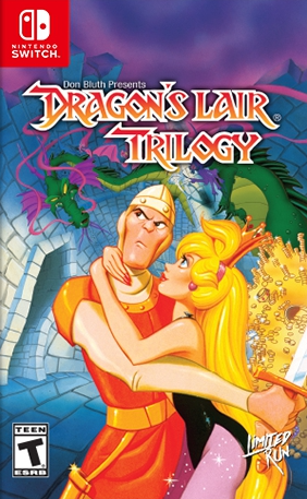Pochette Dragon's Lair Trilogy version Switch
