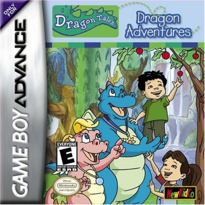 Pochette Dragon Tales version GameBoy Advance