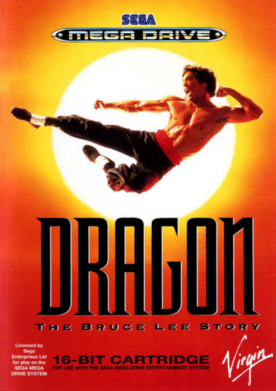 Pochette Dragon : The Bruce Lee Story version Megadrive