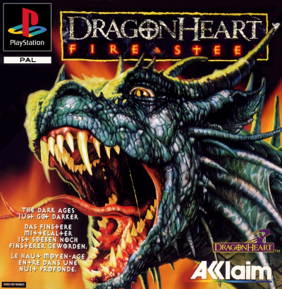 Pochette DragonHeart : Fire & Steel version PlayStation