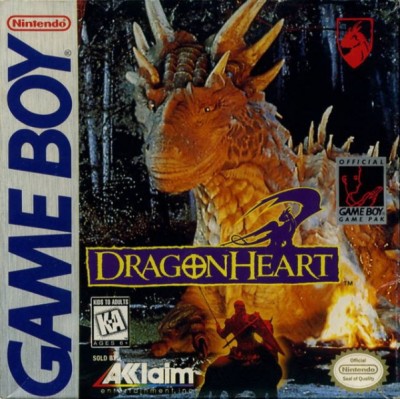 Pochette DragonHeart version GameBoy/Color