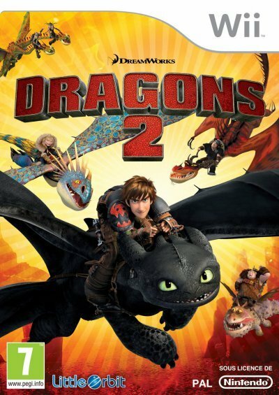 Pochette Dragons 2 version Wii