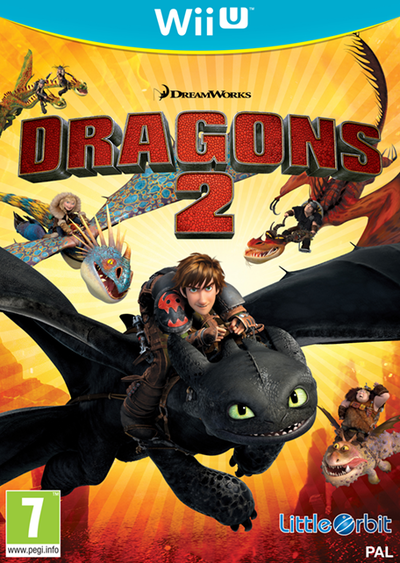 Pochette Dragons 2 version Wii U