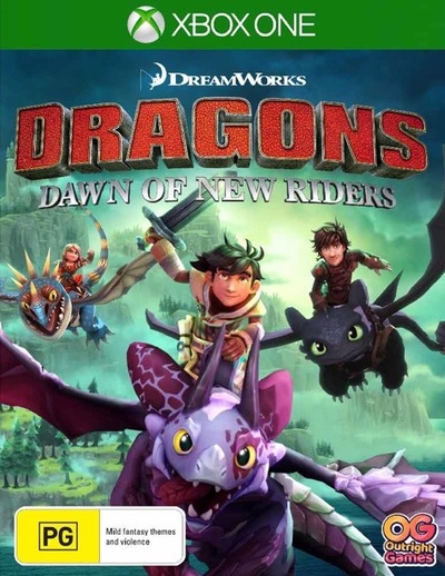 Pochette Dragons : L'aube des nouveaux cavaliers version Xbox One