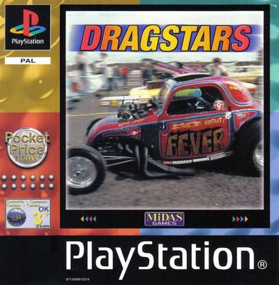 Pochette Dragstars version PlayStation