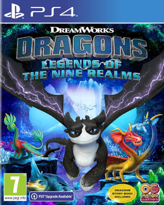 Pochette DreamWorks Dragons : Légendes des neuf royaumes version PlayStation 4
