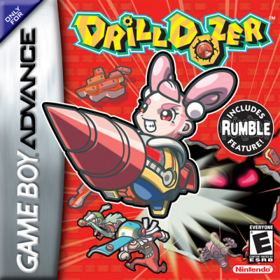 Pochette Drill Dozer version GameBoy Advance