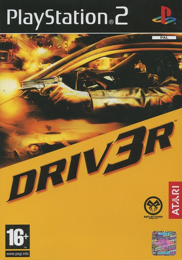 Pochette Driv3r version PlayStation 2