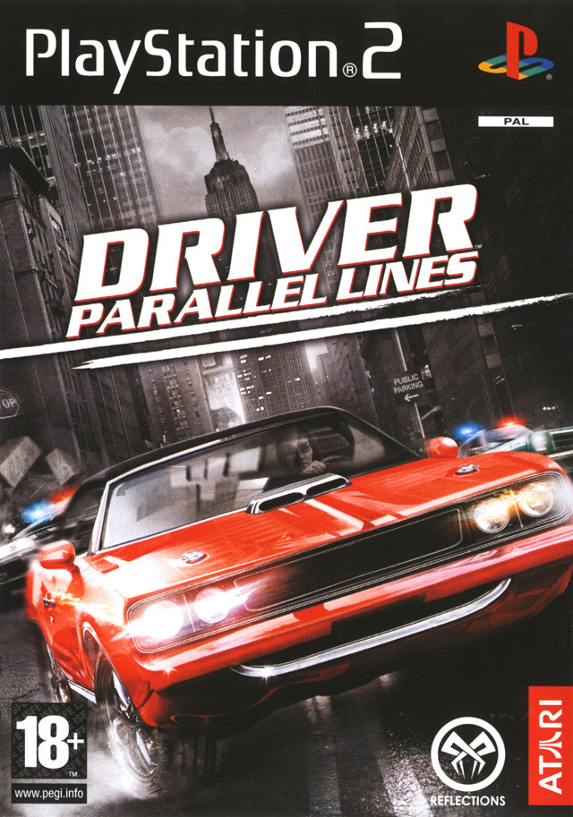 Pochette Driver Parallel Lines  version PlayStation 2