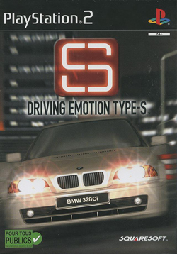 Pochette Driving Emotion Type-S version PlayStation 2
