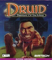 Pochette Druid : Daemons of the Mind version PC MS-DOS