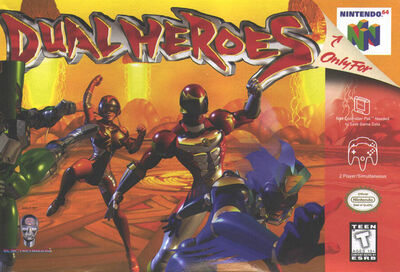 Pochette Dual Heroes version Nintendo 64