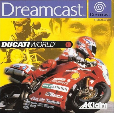 Pochette Ducati World version Dreamcast