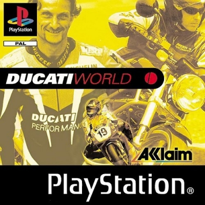 Pochette Ducati World version PlayStation
