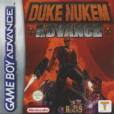 Pochette Duke Nukem Advance version GameBoy Advance