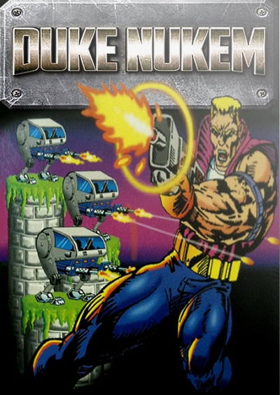 Pochette Duke Nukem version PC MS-DOS
