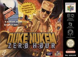 Pochette Duke Nukem : Zero Hour version Nintendo 64