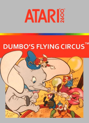 Pochette Dumbo's Flying Circus version Atari 2600