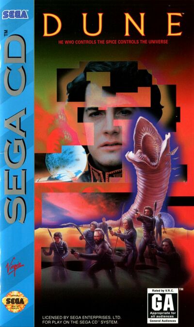 Pochette Dune version Mega-CD