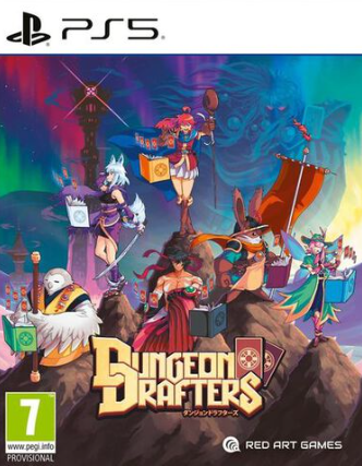 Pochette Dungeon Drafters version PlayStation 5
