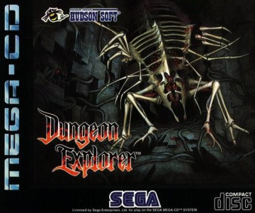 Pochette Dungeon Explorer version Mega-CD