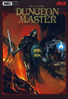 Pochette Dungeon Master version MSX