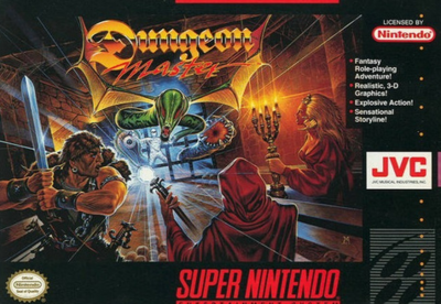 Pochette Dungeon Master version Super Nintendo