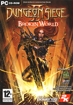 Pochette Dungeon Siege II : Broken World version PC Windows