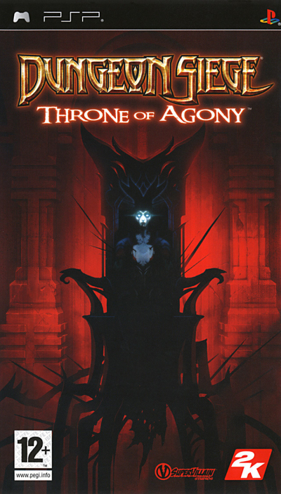 Pochette Dungeon Siege : Throne of Agony version PSP