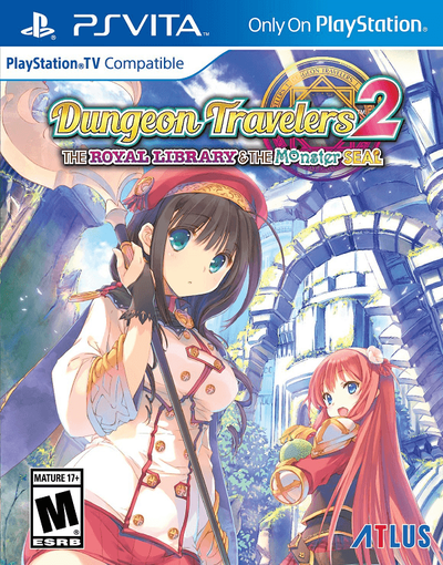 Pochette Dungeon Travelers 2 : The Royal Library & the Monster Seal version PSVita