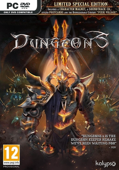 Pochette Dungeons 2 version PC Windows