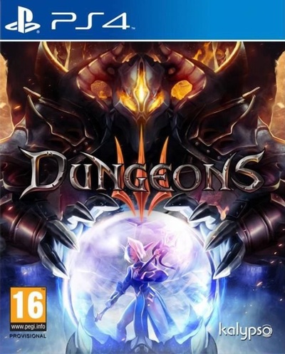 Pochette Dungeons 3 version PlayStation 4