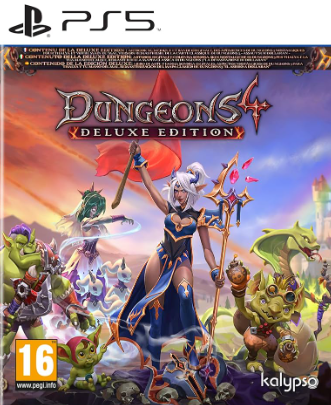 Pochette Dungeons 4 version PlayStation 5