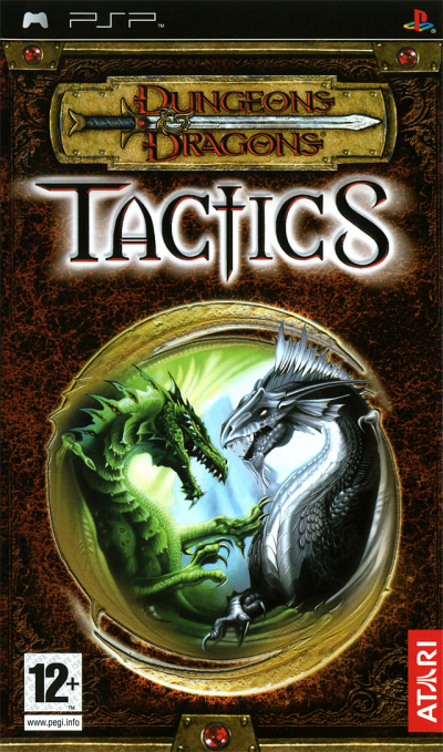 Pochette Dungeons & Dragons : Tactics version PSP