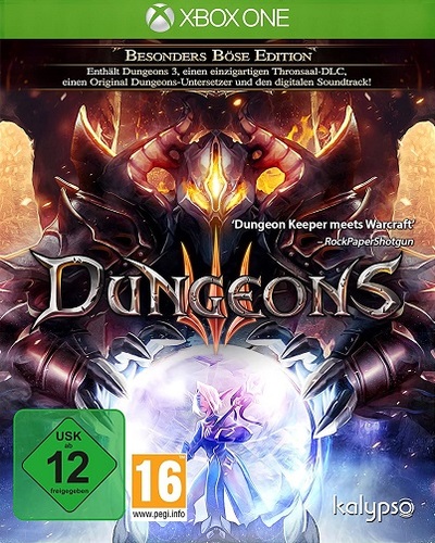 Pochette Dungeons III version Xbox One