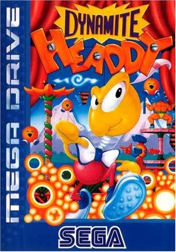 Pochette Dynamite Headdy version Megadrive