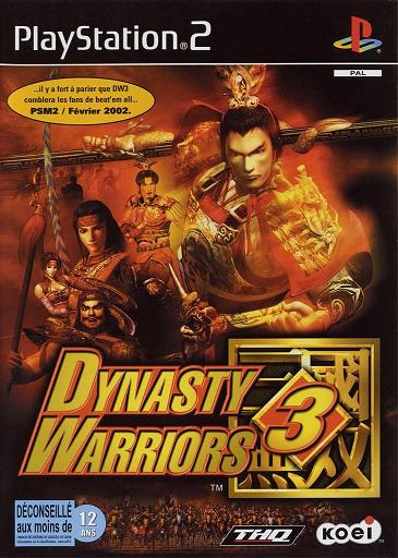 Pochette Dynasty Warriors 3 version PlayStation 2