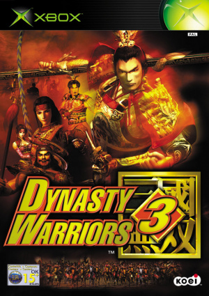 Pochette Dynasty Warriors 3 version Xbox