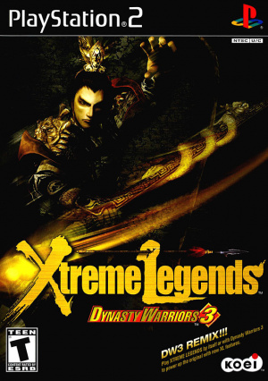 Pochette Dynasty Warriors 3 : Xtreme Legends version PlayStation 2