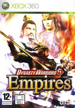 Pochette Dynasty Warriors 5 Empires version Xbox 360