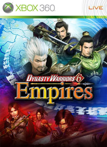 Pochette Dynasty Warriors 6 Empires version Xbox 360