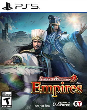 Pochette Dynasty Warriors 9 Empires version PlayStation 5