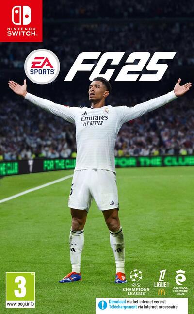 Pochette EA Sports FC 25 version Switch
