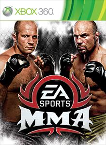 Pochette EA Sports MMA version Xbox 360