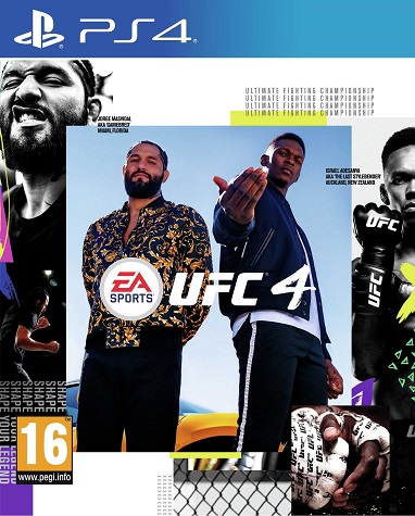 Pochette EA Sports UFC 4 version PlayStation 4