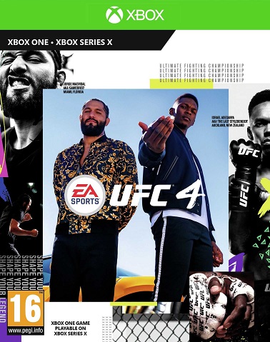 Pochette EA Sports UFC 4 version Xbox One