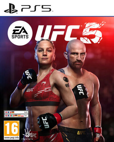 Pochette EA Sports UFC 5 version PlayStation 5