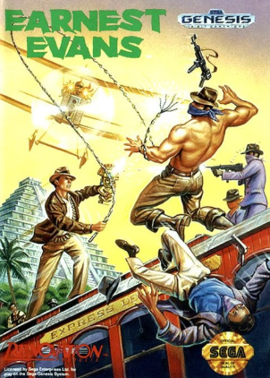 Pochette Earnest Evans version Megadrive
