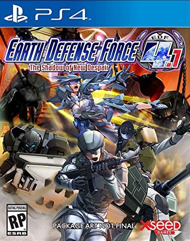 Pochette Earth Defense Force 4.1 : The Shadow of New Despair version PlayStation 4