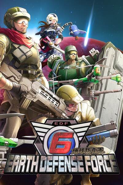 Pochette Earth Defense Force 6 version PC Windows